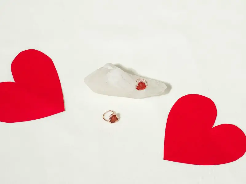 Mini Love Card Earrings - Image 4