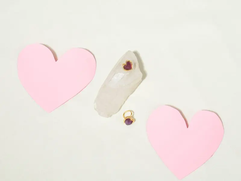 Mini Love Card Earrings - Image 5