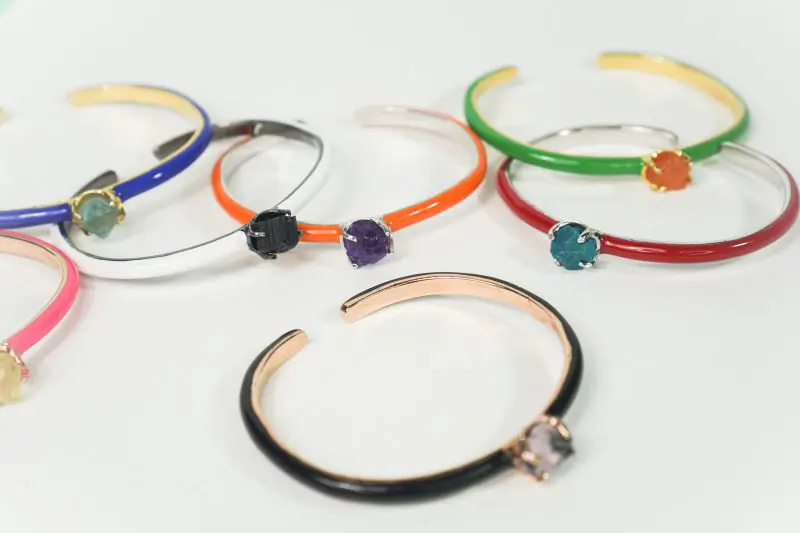 Coral Color Bangle - Image 2