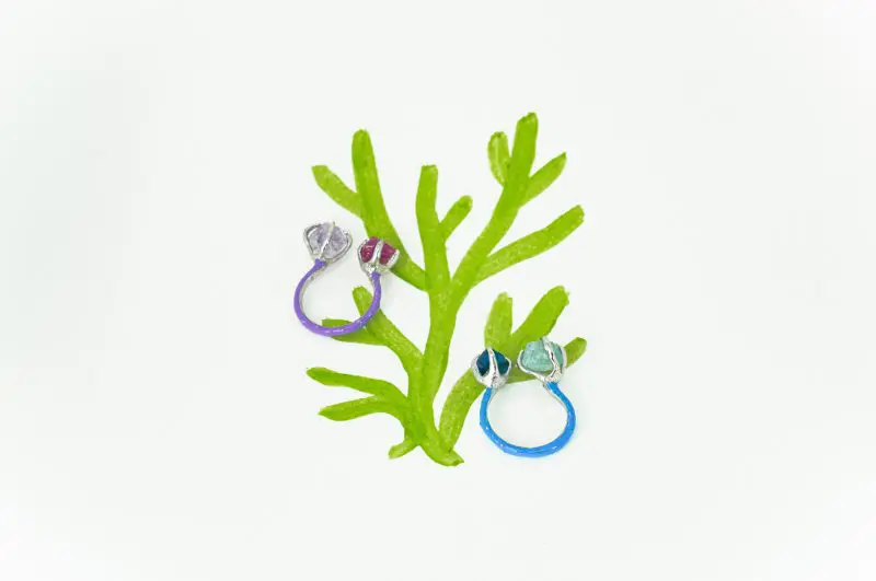 Doble Coral Color Ring - Image 4