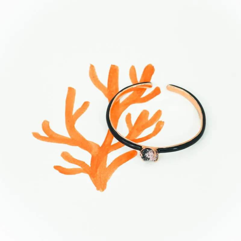 Coral Color Bangle - Image 4