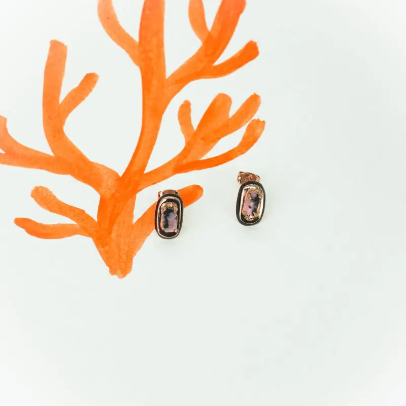 Oval Color Earrings - Image 2