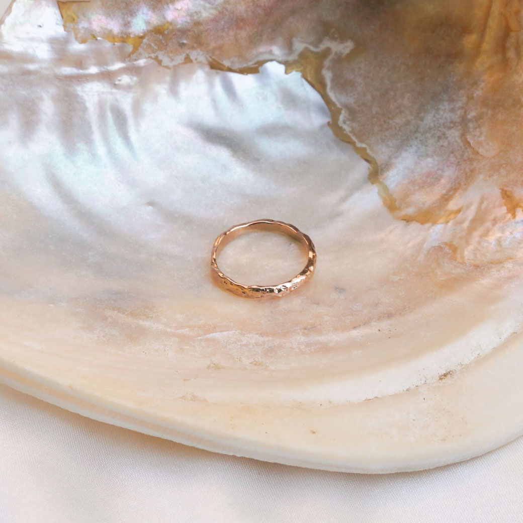 Simple Sand Ring – Rock me Jewelry