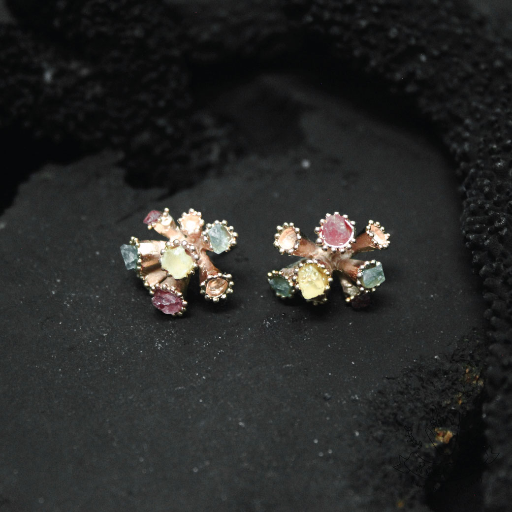 Tube Flower Earring – Rock me Jewelry