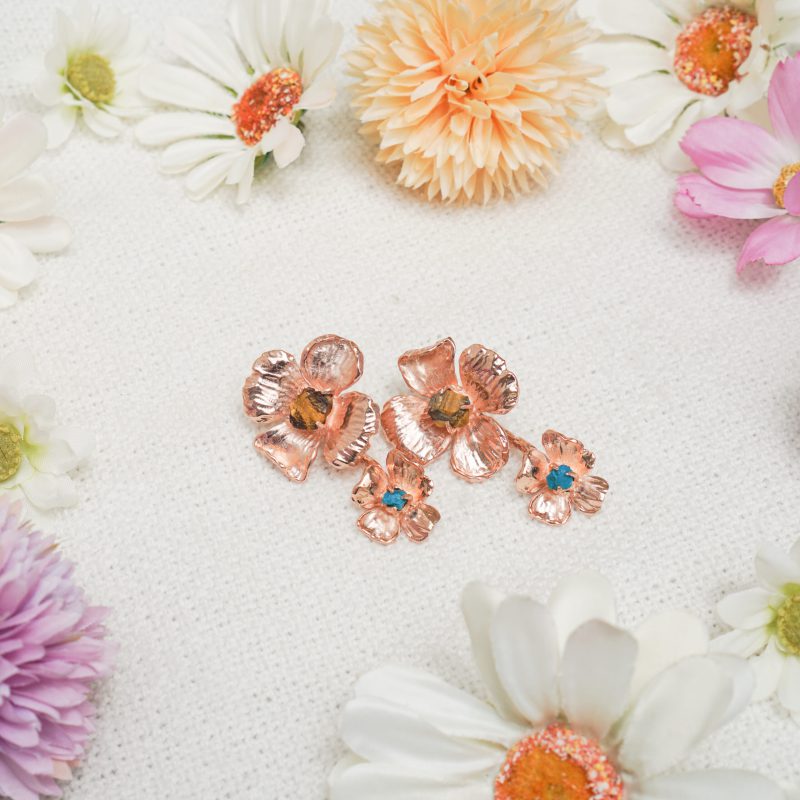 Double Poppy Earrings - Image 4