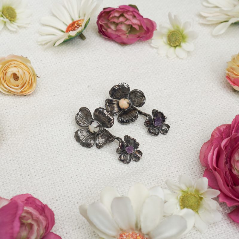 Double Poppy Earrings - Image 6