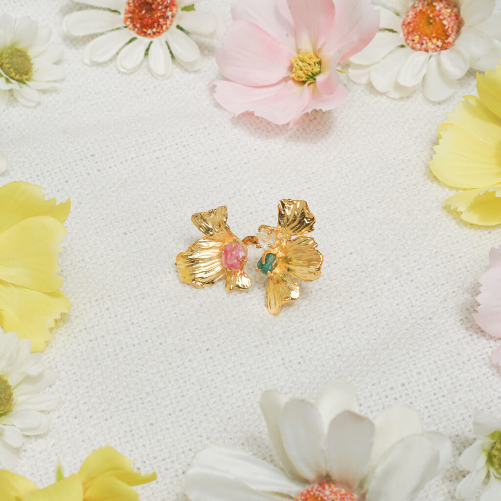 Double Poppy Ring