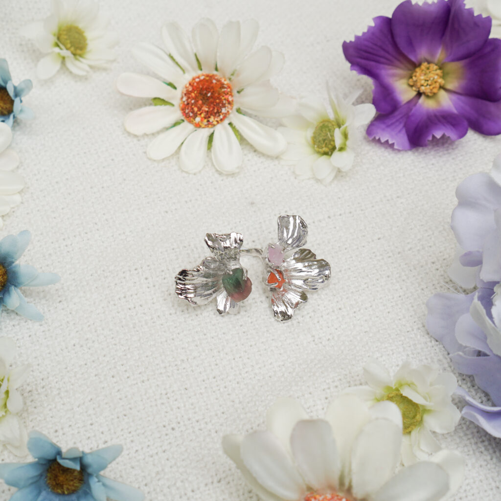 Double Poppy Ring - Image 5