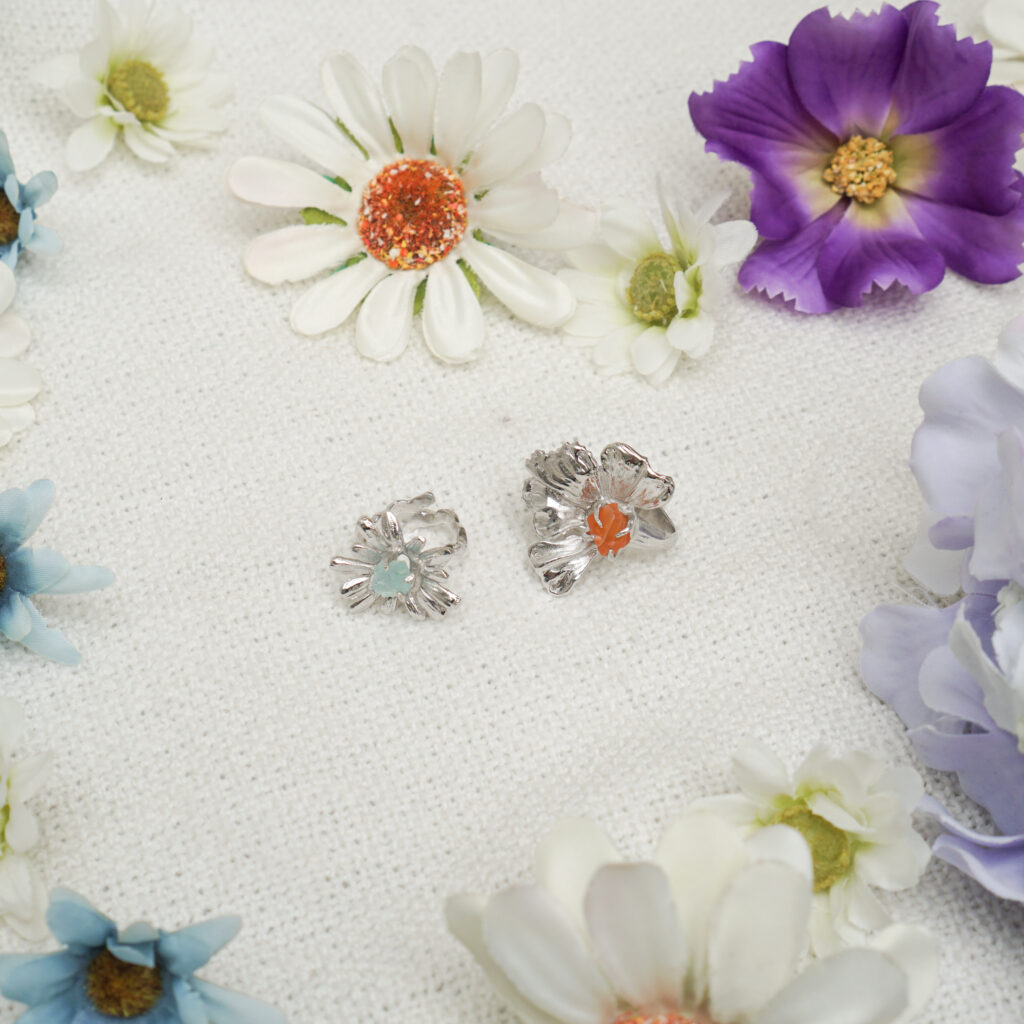 Double Poppy Ring - Image 3
