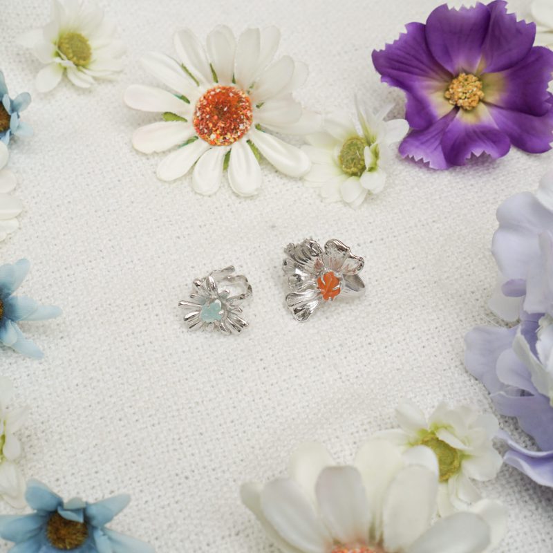 Double Poppy Ring - Image 3