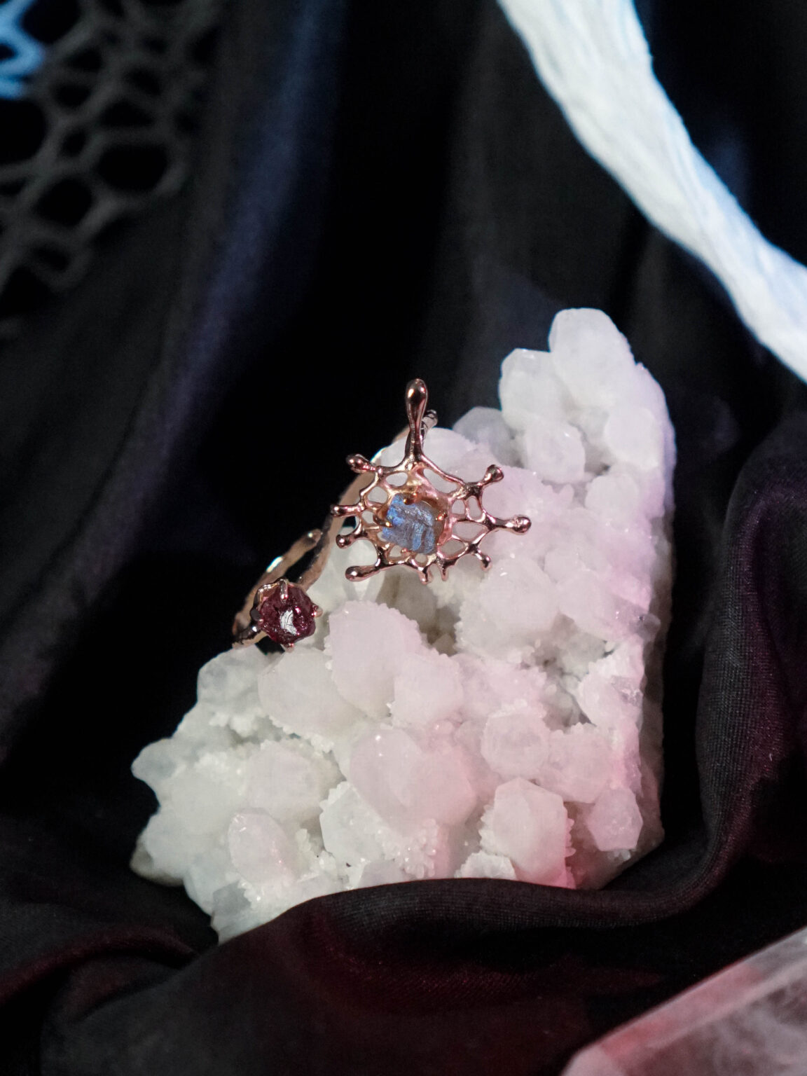 Double Spider Web Ring - Image 4