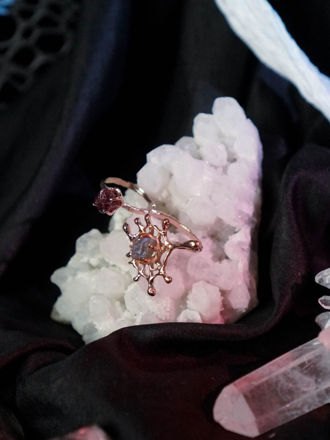Double Spider Web Ring - Image 5