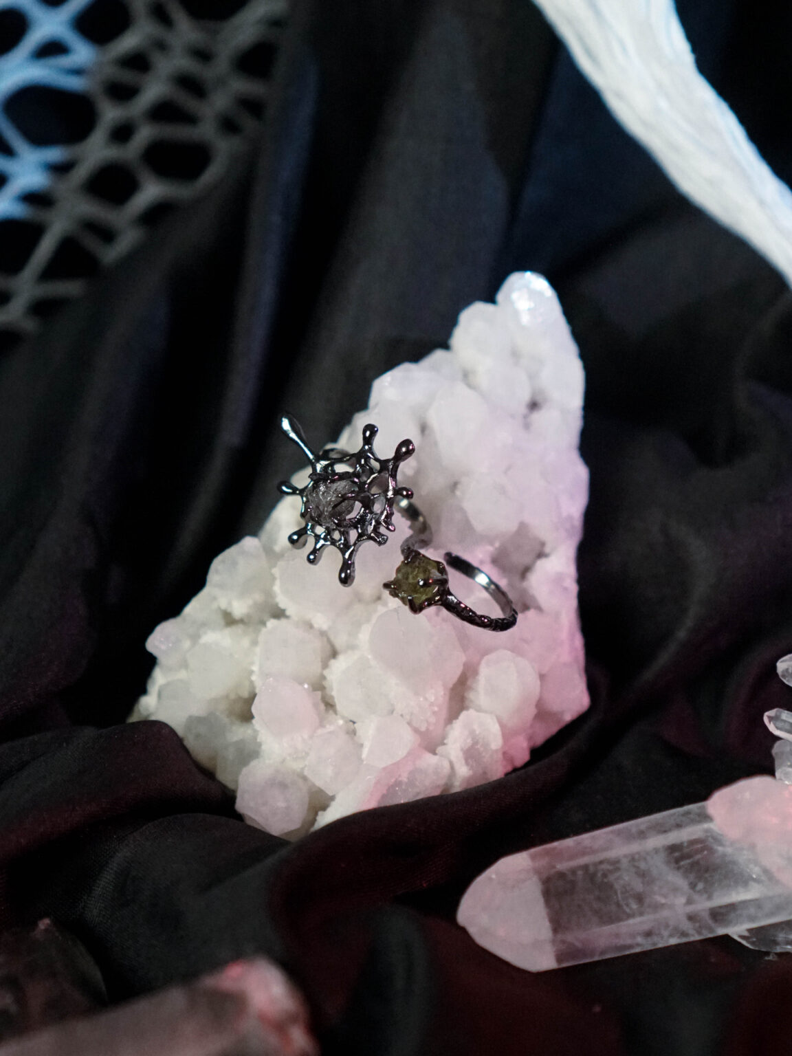 Double Spider Web Ring - Image 7