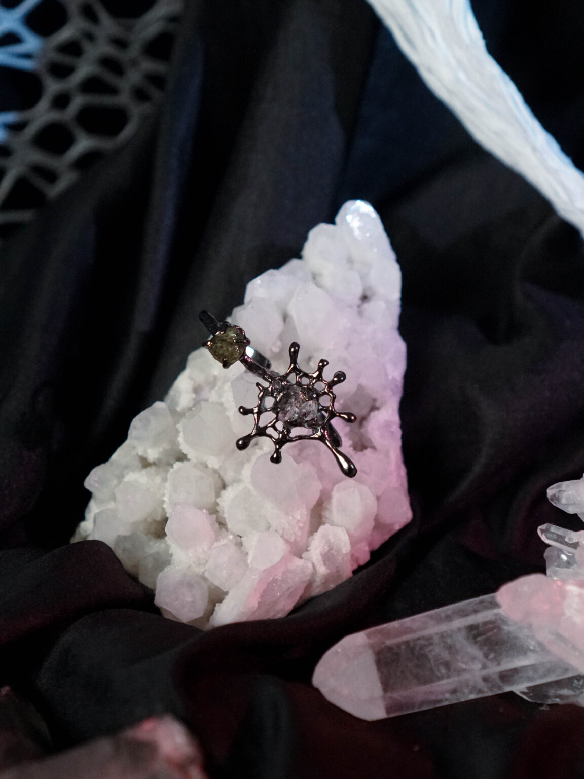 Double Spider Web Ring - Image 8