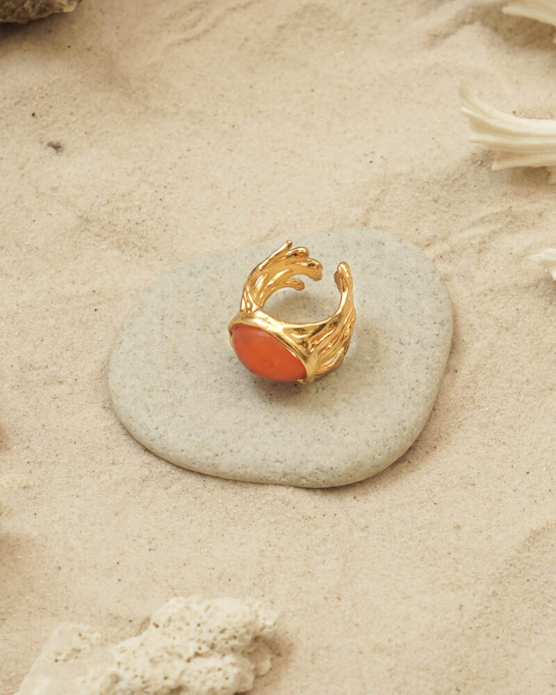 Fire Jelly Fish Ring