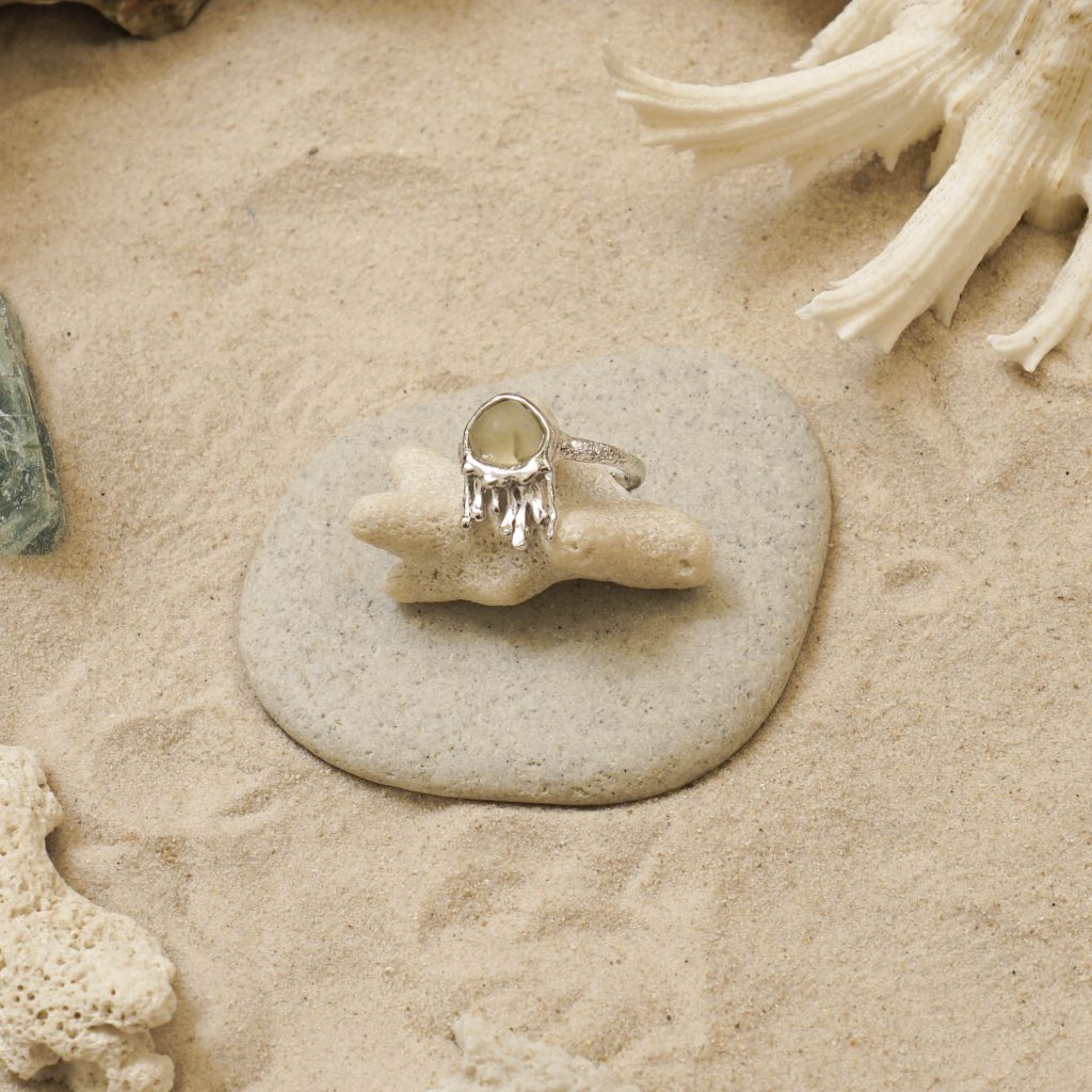 Mini Fire Jelly Fish Ring - Image 6
