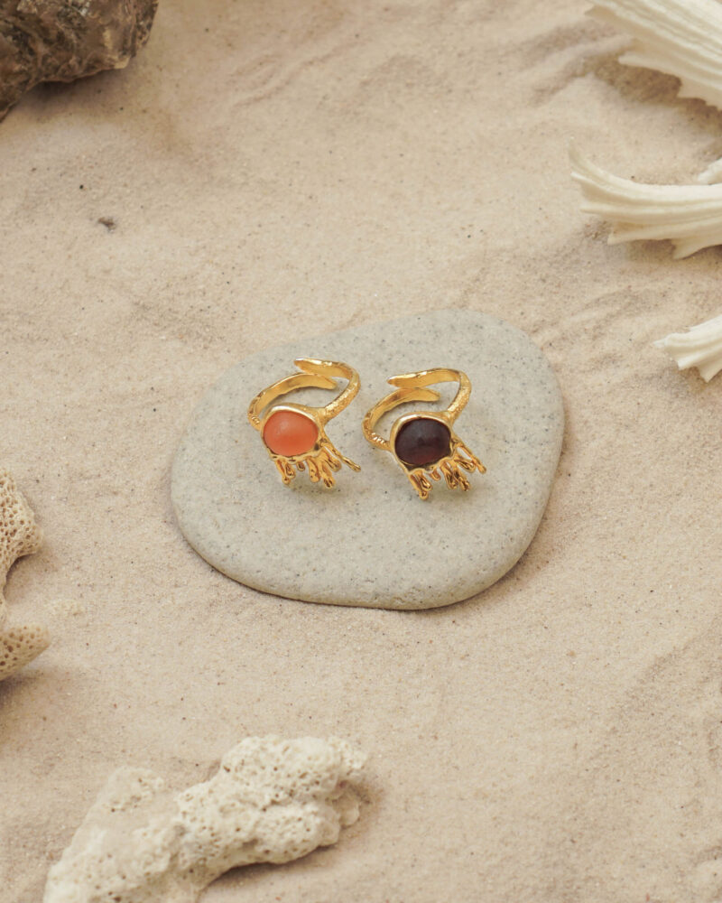 Mini Fire Jelly Fish Ring (1)