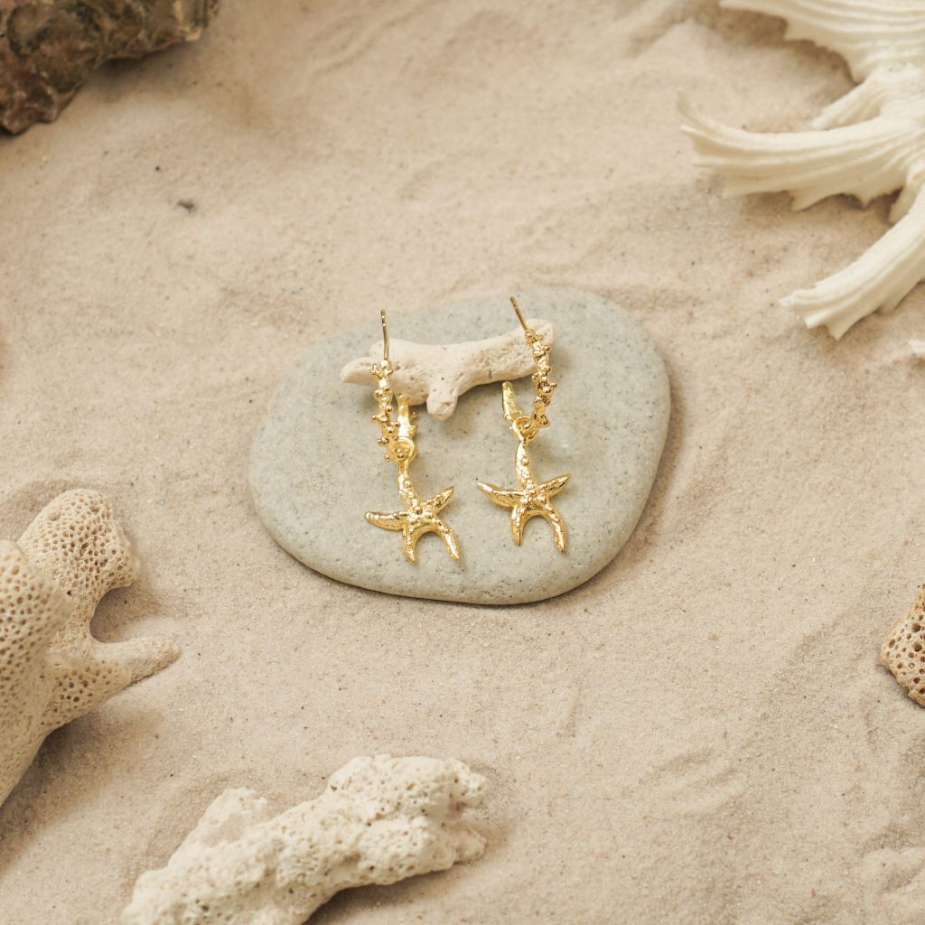 Mini Sea Star Earrings