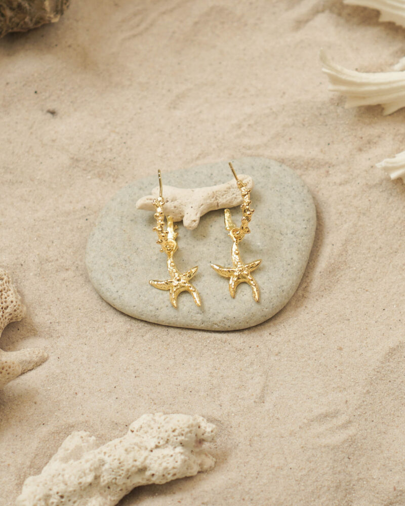 Mini Sea Star Earrings