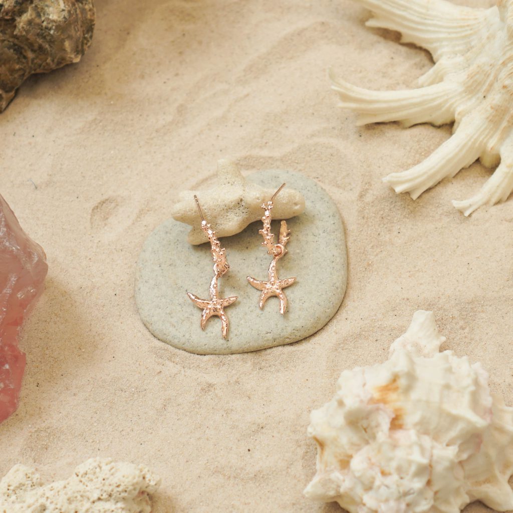 Mini Sea Star Earrings - Image 2