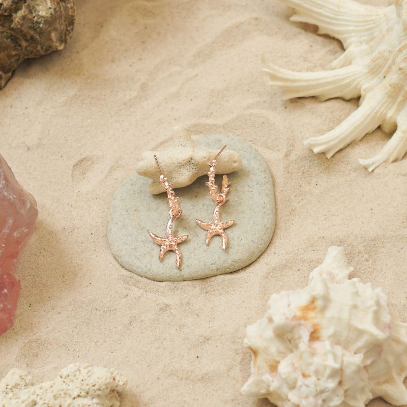 Mini Sea Star Earrings - Image 2