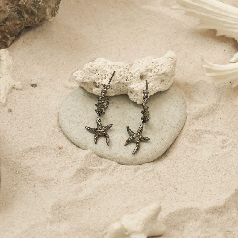 Mini Sea Star Earrings - Image 3