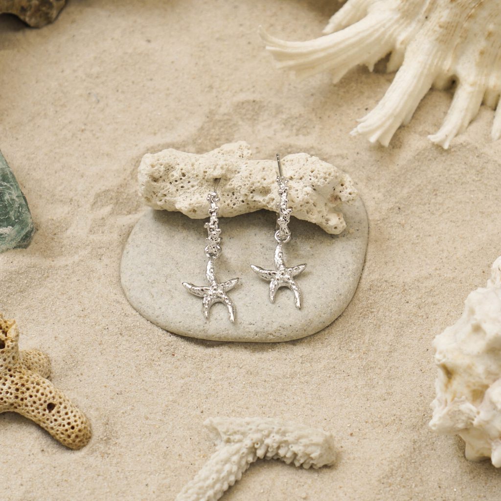 Mini Sea Star Earrings - Image 4