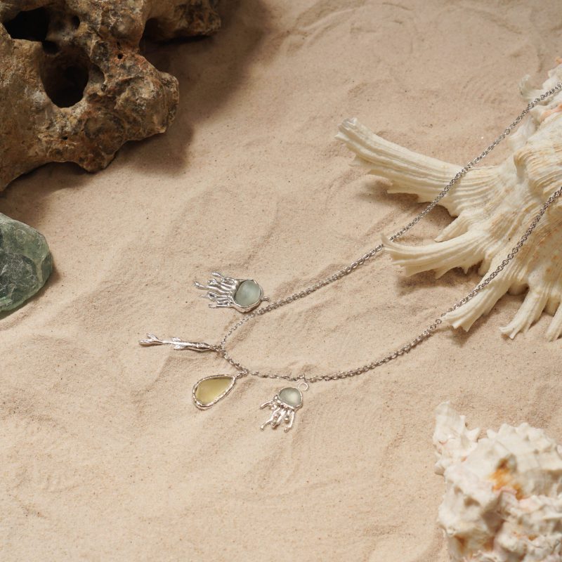 Fire Jelly Fish Pendant - Image 5