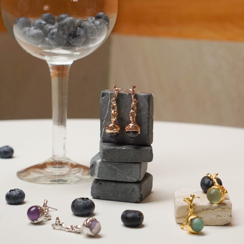 Blueberry Earrings - Image 3