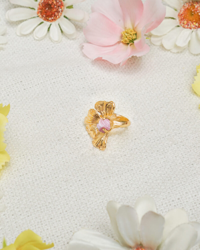 Simple Poppy Ring