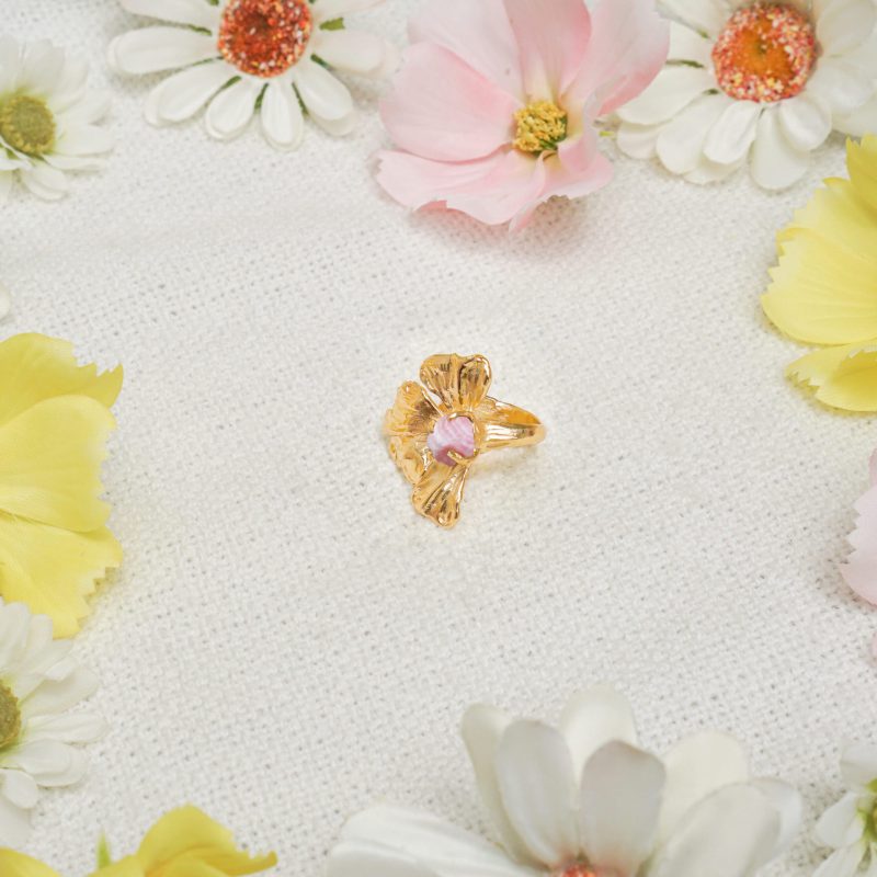 Simple Poppy Ring