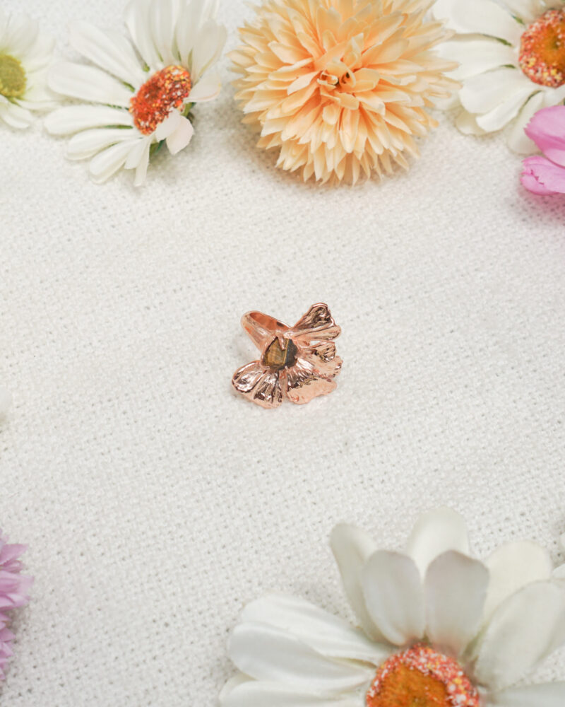 Simple Poppy Ring