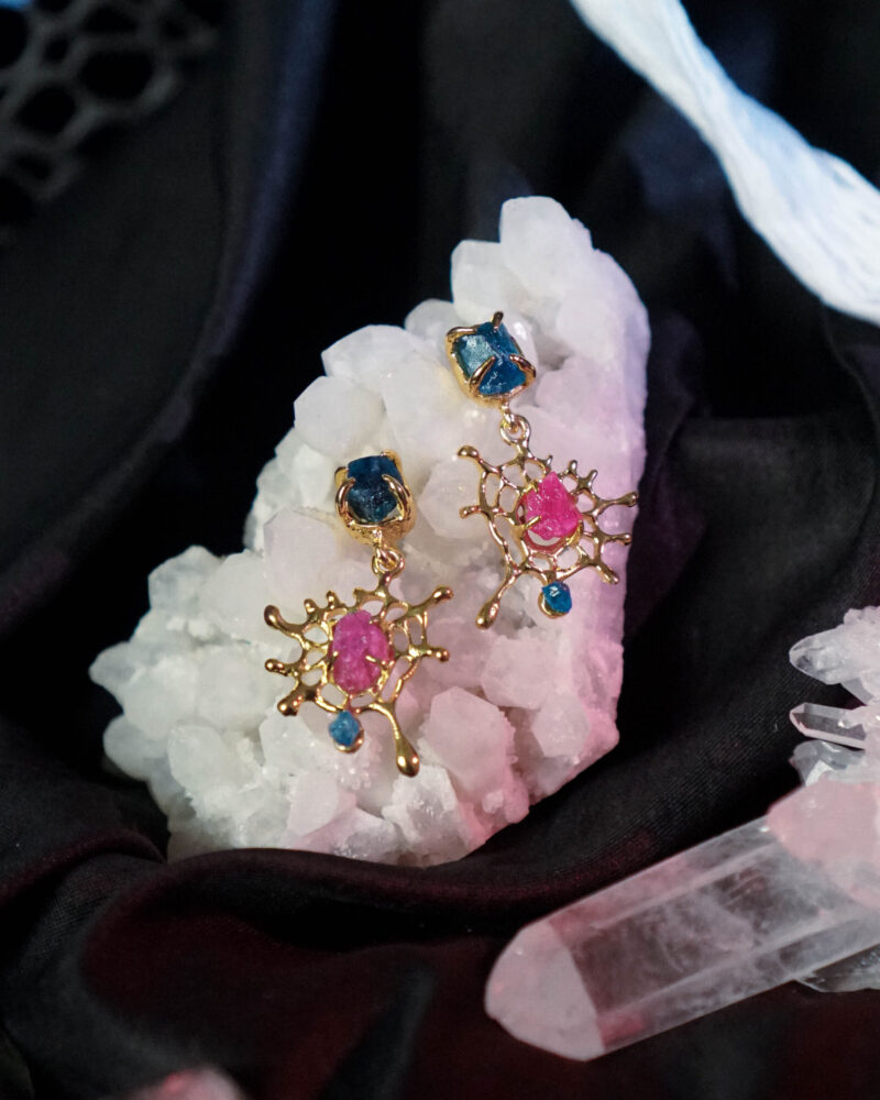 Spider Web Earrings