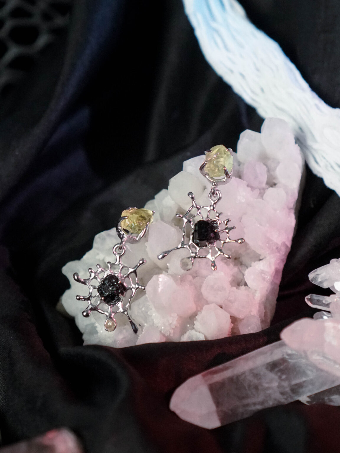 Spider Web Earrings - Image 13