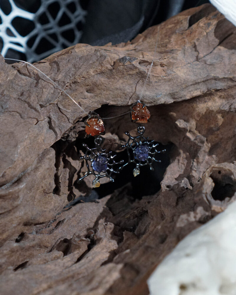 Spider Web Earrings (3)