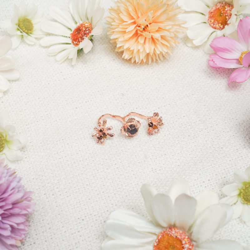 Triple Wildflower Ring - Image 3