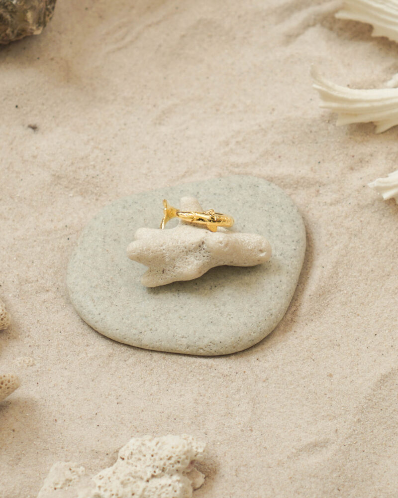 Twist School of Fish Ring