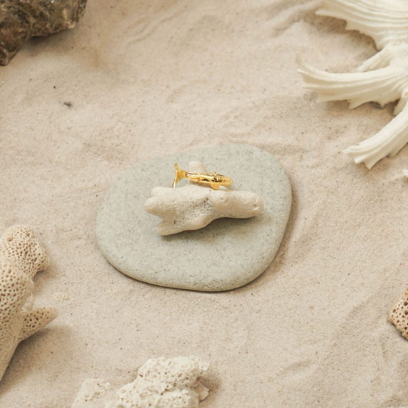 Twist School of Fish Ring