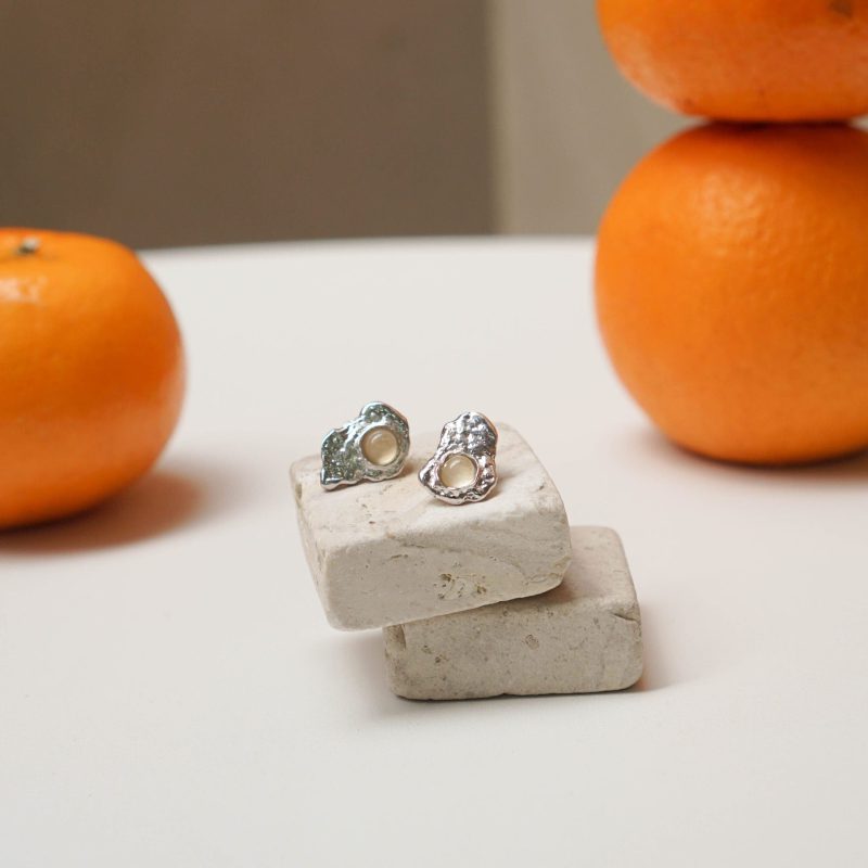 Orange Peel Earrings - Image 6