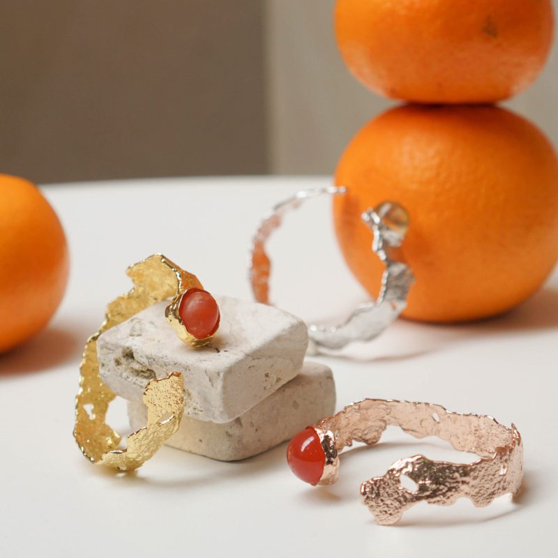 Orange Peel Bangle