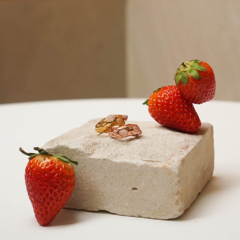 Triple Strawberry Ring - Image 2