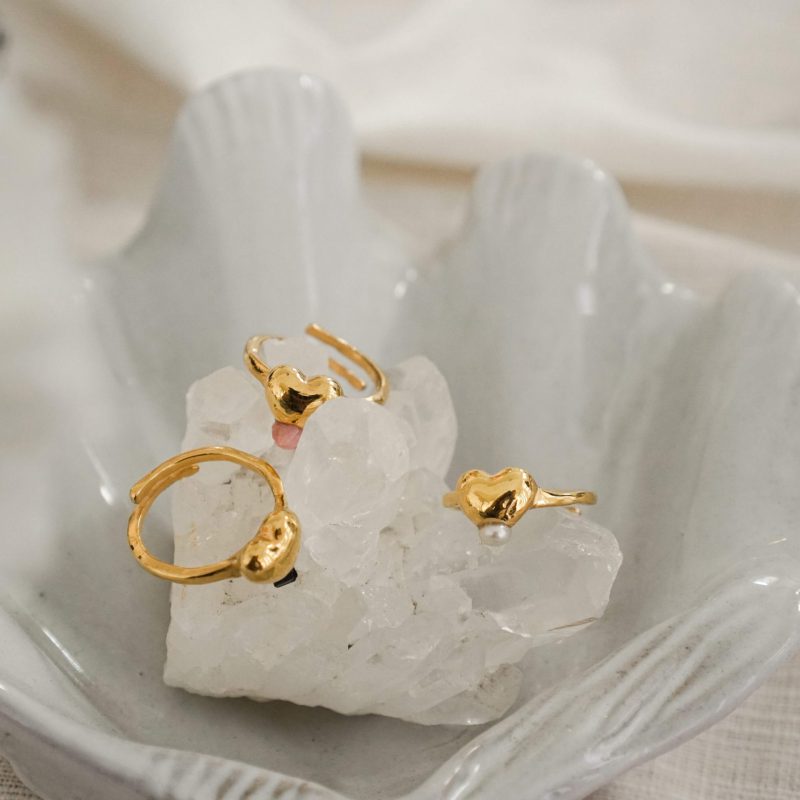 Je t'aime Pearl Ring