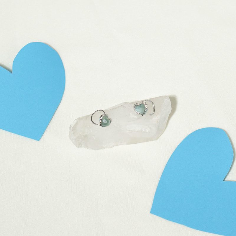 Mini Love Card Earrings - Image 4