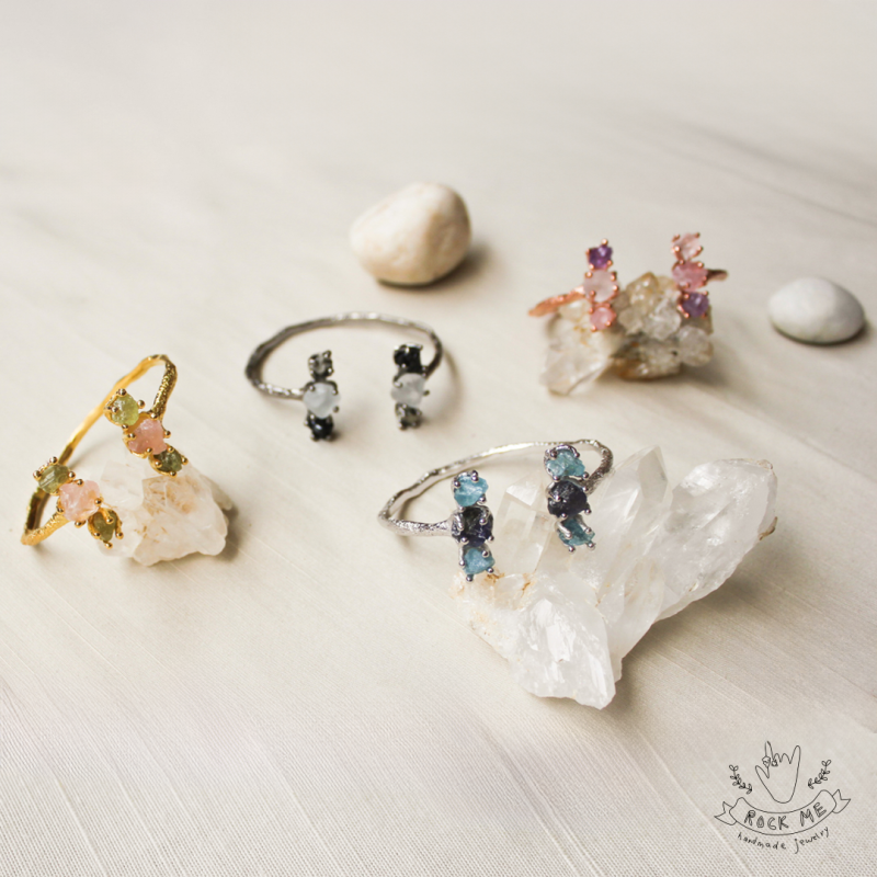 Triple Desert Bangle