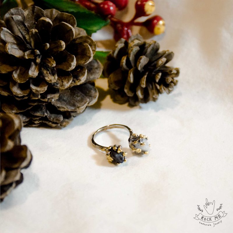 Double Snowflake Ring - Image 4