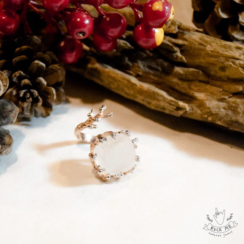 Twist Snowball Ring
