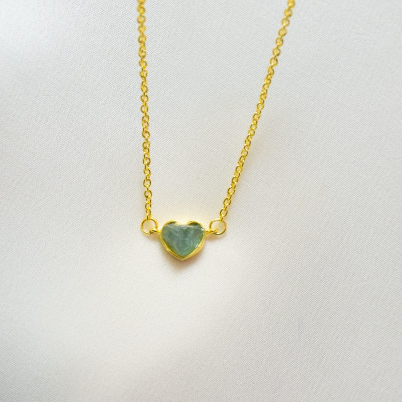 Heartbeat(1 Stone)Pendant - Image 3