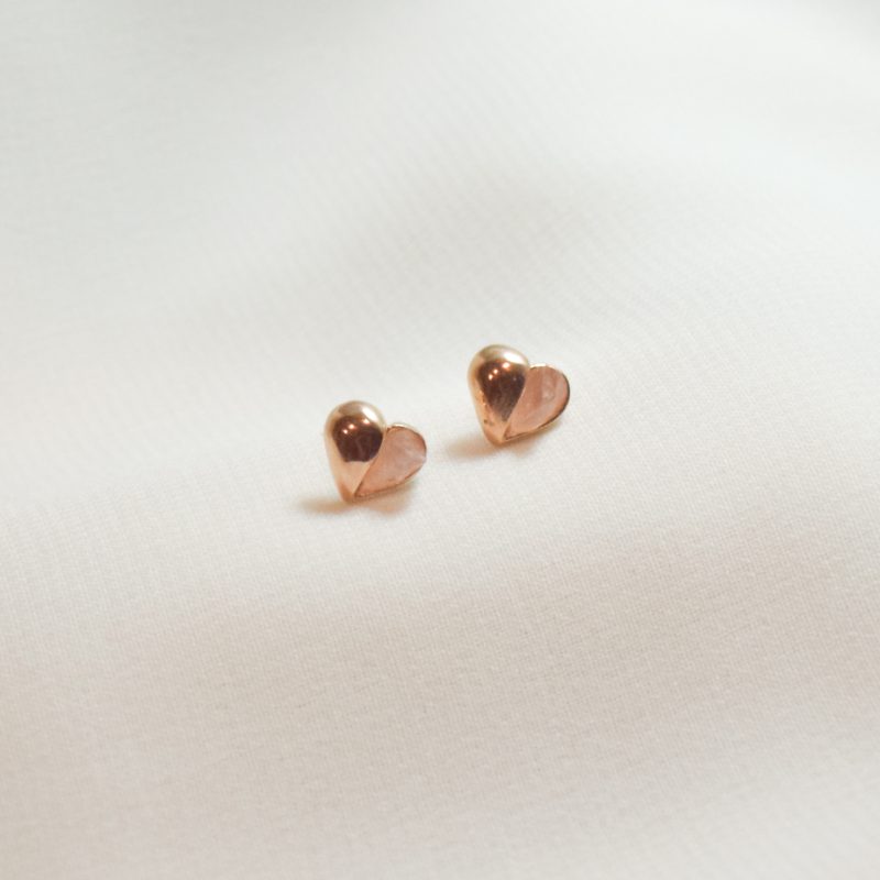 Mini Heart Earrings