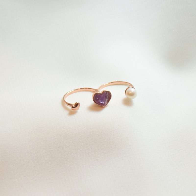 Triple Mini Heart Ring