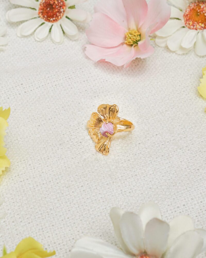 Simple Poppy Ring